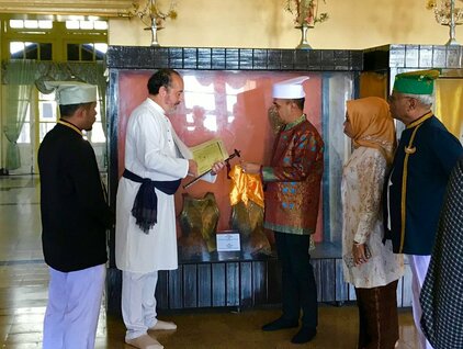 Molukken I Moluccas - Ternate Legu Gam Festival: 500 Jahre alte Sultansbriefe finden 2018 ihren Weg von Portugal zurück nach Ternate 